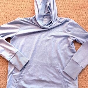 Athleta Girl light blue hoodie - size 6